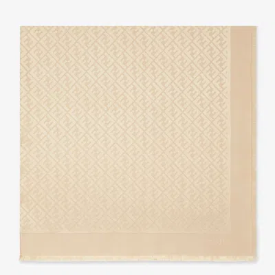 Fendi Scarf With Jacquard Ff