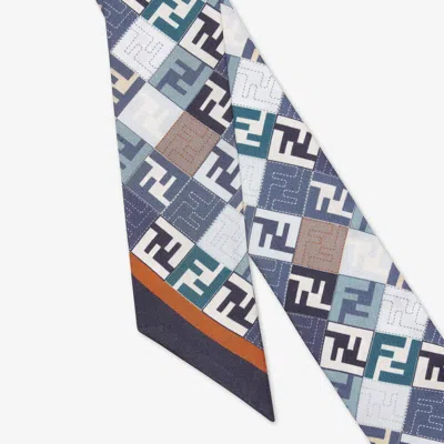 Fendi Double-sided Bandeau 'wrappy' Slim Shape In Multi
