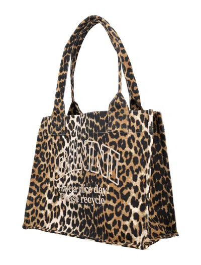 Ganni Women Large Easy Shopping Tote Bag