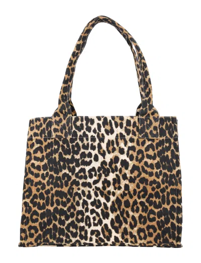 Ganni Women Large Easy Shopping Tote Bag