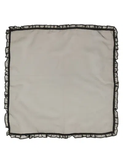 Ganni Scarf With Ruffle
