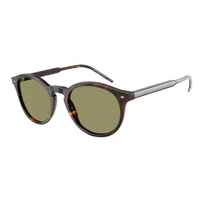 Giorgio Armani Man Sunglass Ar8211 In Brown