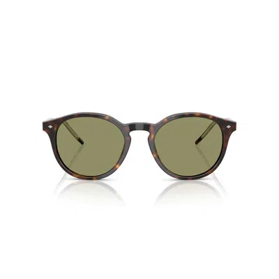 Giorgio Armani Man Sunglass Ar8211 In Brown