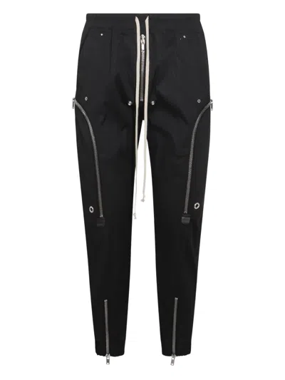 Rick Owens Bauhaus Cargo Pants In Black