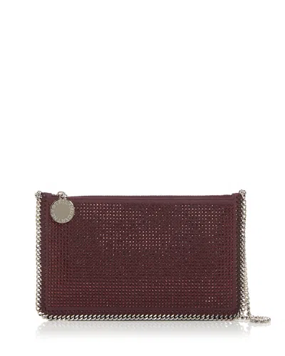 Stella Mccartney Falabella Plum Coloured Clutched Shoulder Bag Women