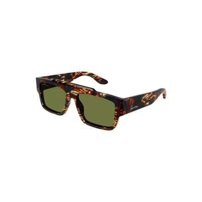 Gucci Eyewear Rectangular Frame Sunglasses In Multi