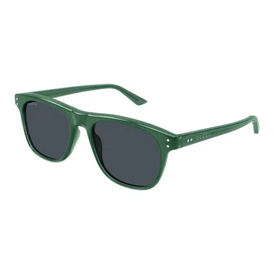 Gucci Eyewear Square Frame Sunglasses In Green