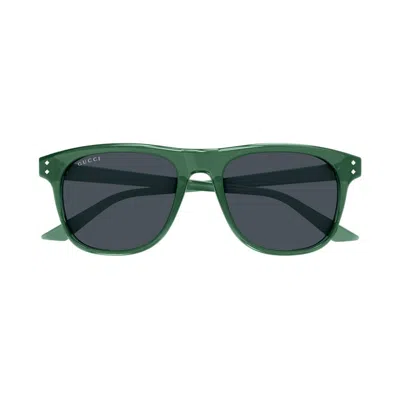 Gucci Eyewear Square Frame Sunglasses In Green