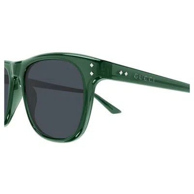 Gucci Eyewear Square Frame Sunglasses In Green