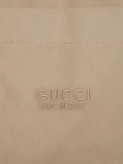 Gucci Jogginghose Mit Logo-stickerei In Brown