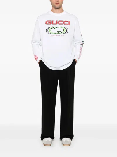 Gucci Logo Heavy Cotton Jersey T-shirt