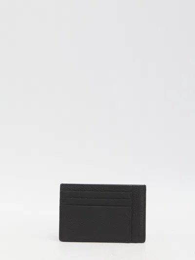 Gucci Card Holder With Maxi Gg In Black