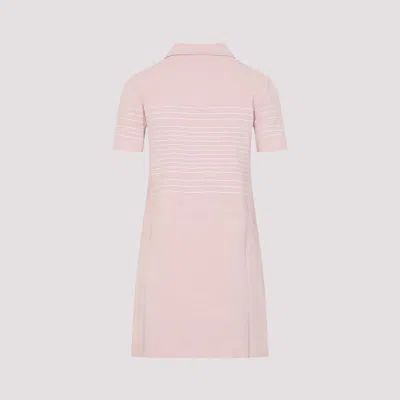 Gucci Compact Mini Polo Dress In Pink