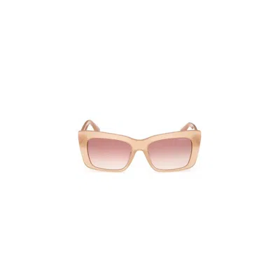Guess Gradient Brown Cat Eye Ladies Sunglasses Gu7890 57f 55 In Neutral