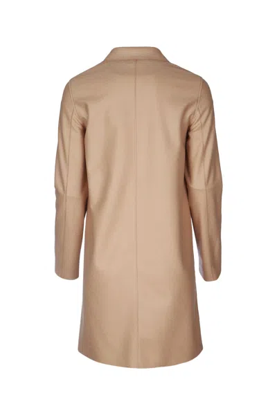 Harris Wharf London Women Boxy Coat Light Pressed Wool In Neutral