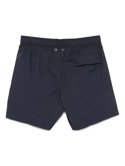 Herno Badeshorts In Knitteroptik In Blue