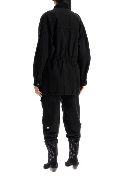 Isabel Marant Étoile Isabel Marant Etoile Black Cotton Joanna Jacket In Black