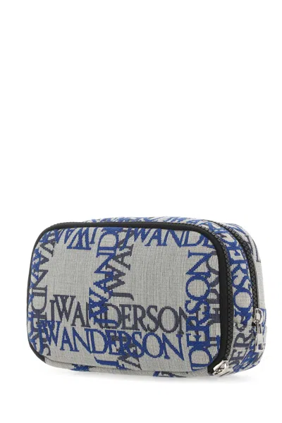Jw Anderson Embroidered Fabric Beauty Case