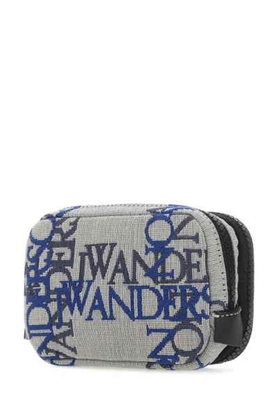 Jw Anderson Embroidered Fabric Beauty Case