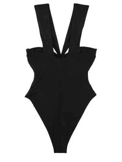 La Reveche "sahar" One-piece Swimsuit In Black