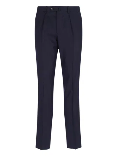 Caruso Tailored Black Suit With Classic Blazer In Black