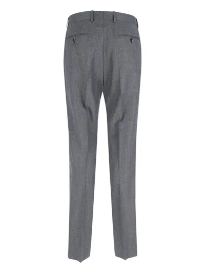 Caruso Tailored Grey Suit With Two-button Blazer In Gray