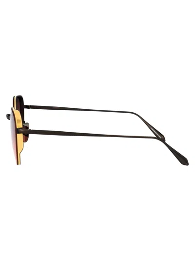 Linda Farrow Hardy Sunglasses In Black