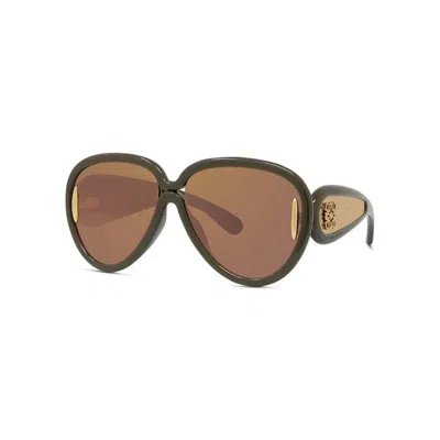 Loewe Lw40132i Paulas Ibiza 96c Verde Sunglasses