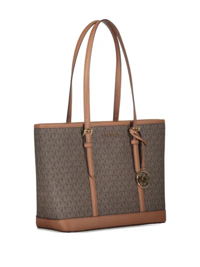 Michael Kors Jet Set Monogram Tote Bag