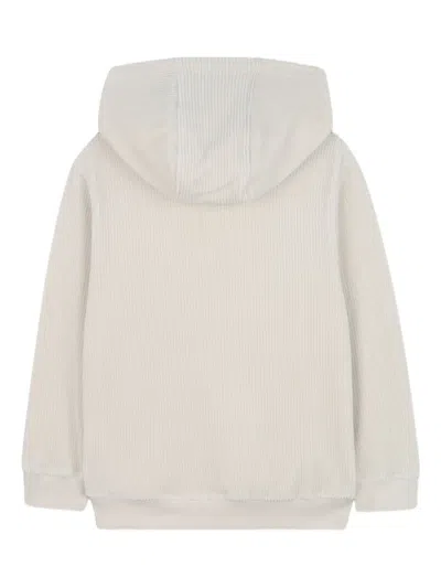 Givenchy Hoodie Aus Cord In Gray