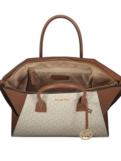 Michael Kors Avril Logo-plaque Tote Bag