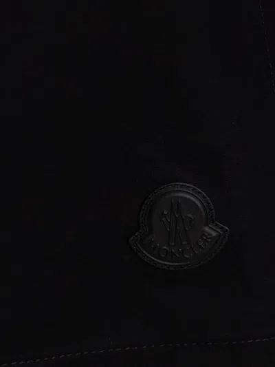 Moncler Belted Button-fastening Midi Skirt In Black