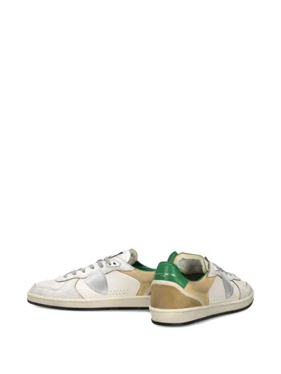 Philippe Model Nice Sneakers Aus Strukturiertem Leder In White