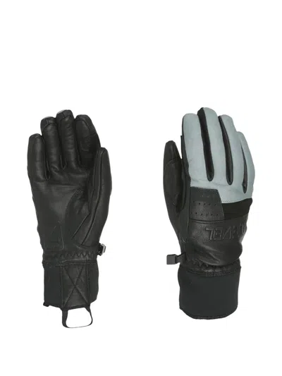 EIGHTIES 皮质拼接手套