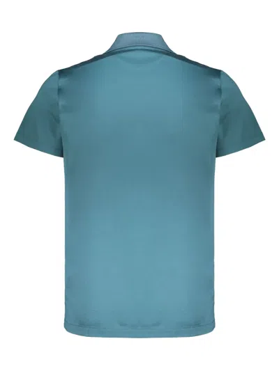 Moorer Classic-collar Polo Shirt In Blue