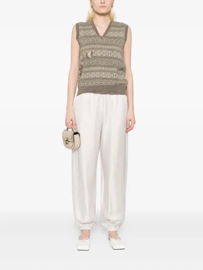 Lisa Yang Silk Trousers