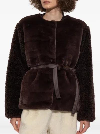 Moncler Jouillat Jacket - Women's - Polyester In Brown