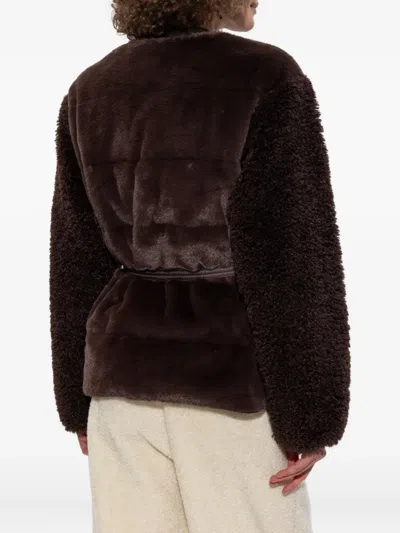 Moncler Jouillat Jacket - Women's - Polyester In Brown