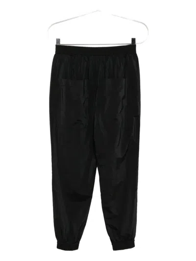 Tibi Zipper Jogger In Black