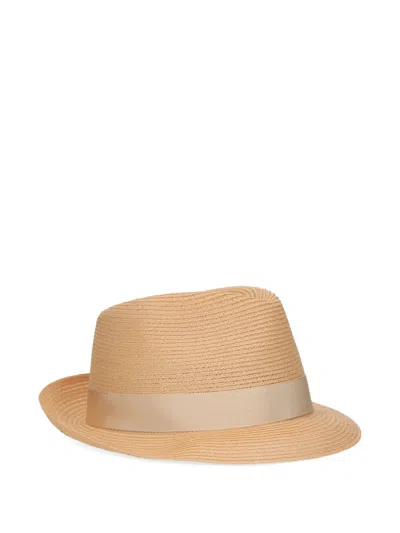 Borsalino Jules Fedora Hat In Brown
