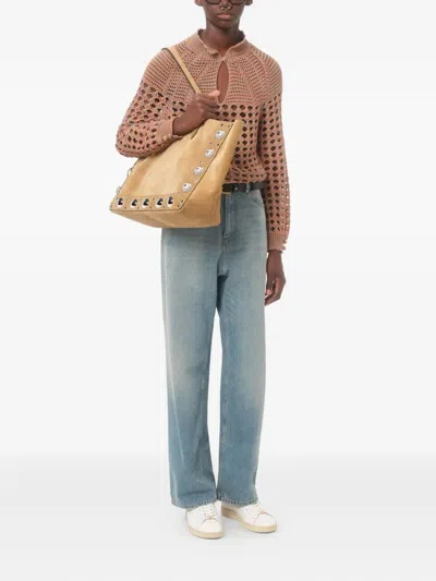 Valentino Grosse Nelcôte Shopper Aus Wildleder