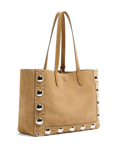 Valentino Grosse Nelcôte Shopper Aus Wildleder