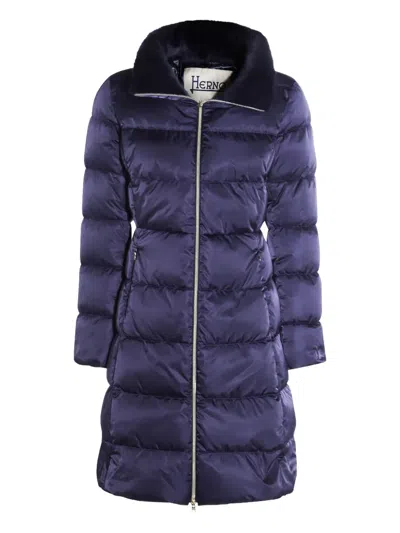 Herno Padded Long Quilted High Collar Jackets
