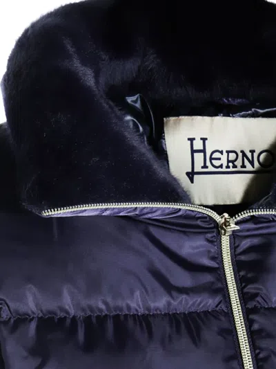 Herno Padded Long Quilted High Collar Jackets