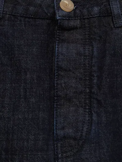 Jacquemus Le De-nimes Button-fastening Panelled Jeans In Black