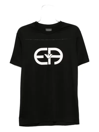 Emporio Armani Ea T-shirt In Black