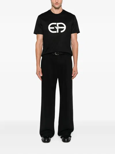 Emporio Armani Ea T-shirt In Black