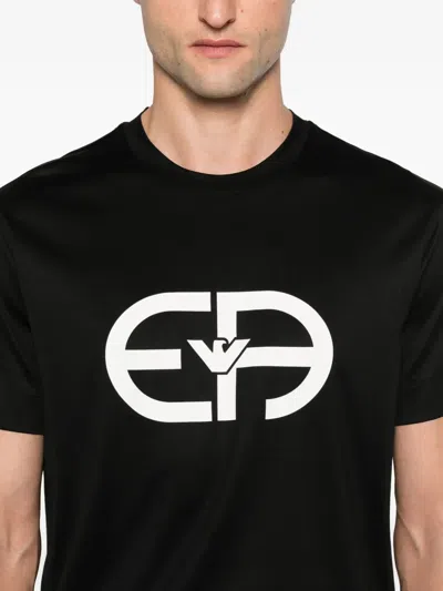 Emporio Armani Ea T-shirt In Black