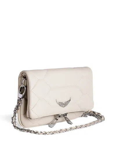 Zadig & Voltaire Rock Nano Quilted Clutch Bag