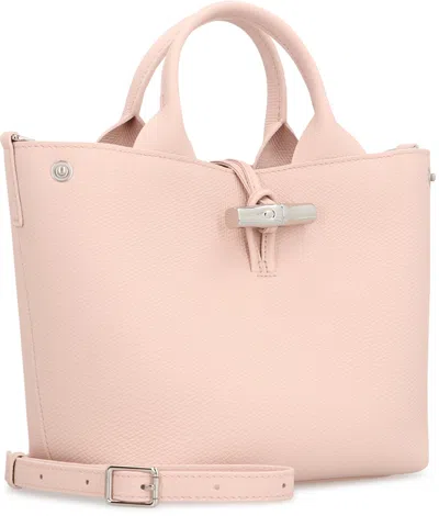 Longchamp Le Roseau S Handbag In Pink